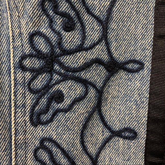 Rocco Barocco Vintage denim vest size 42 (italian) - Picture 4 of 9